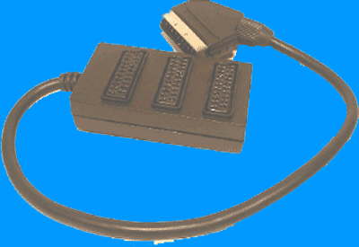 Scart Verteilerbox 2-fach